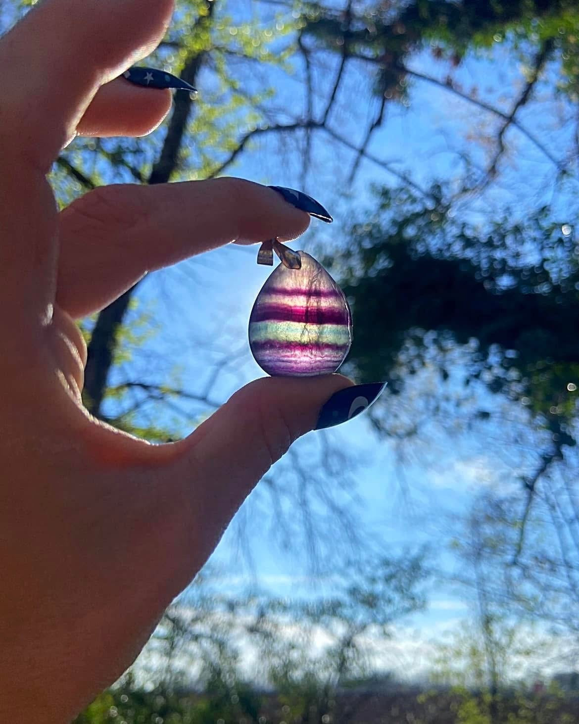 Fluorite Pendants
