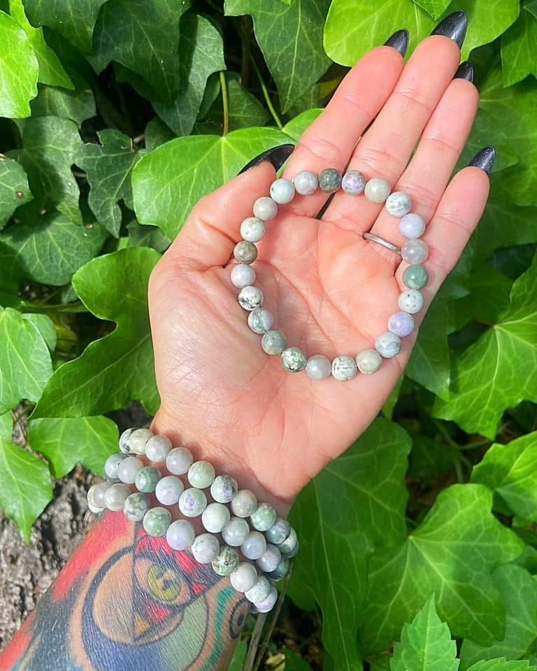 Auspicious Jade Bracelets 8mm