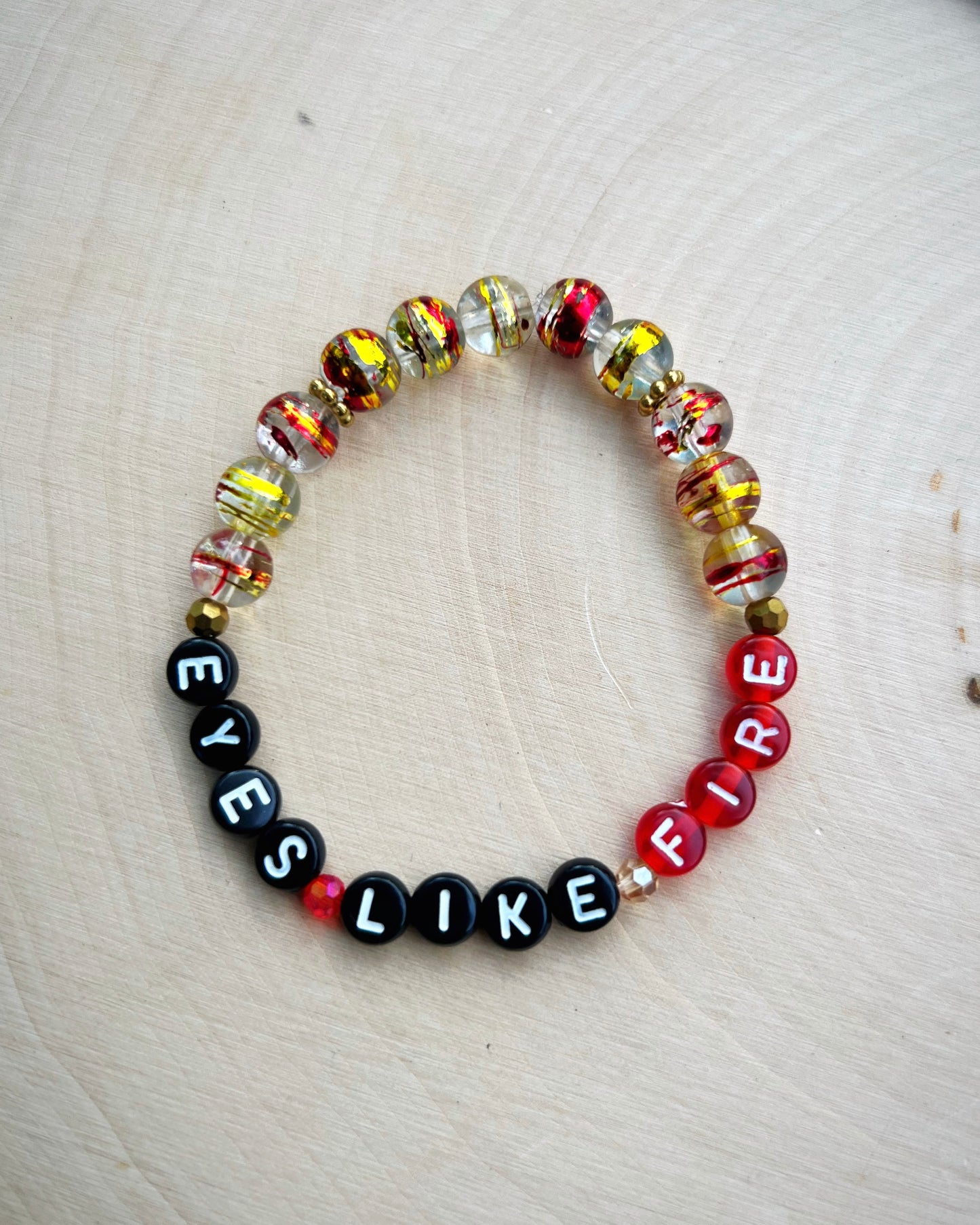Eyes Like Fire Bracelet