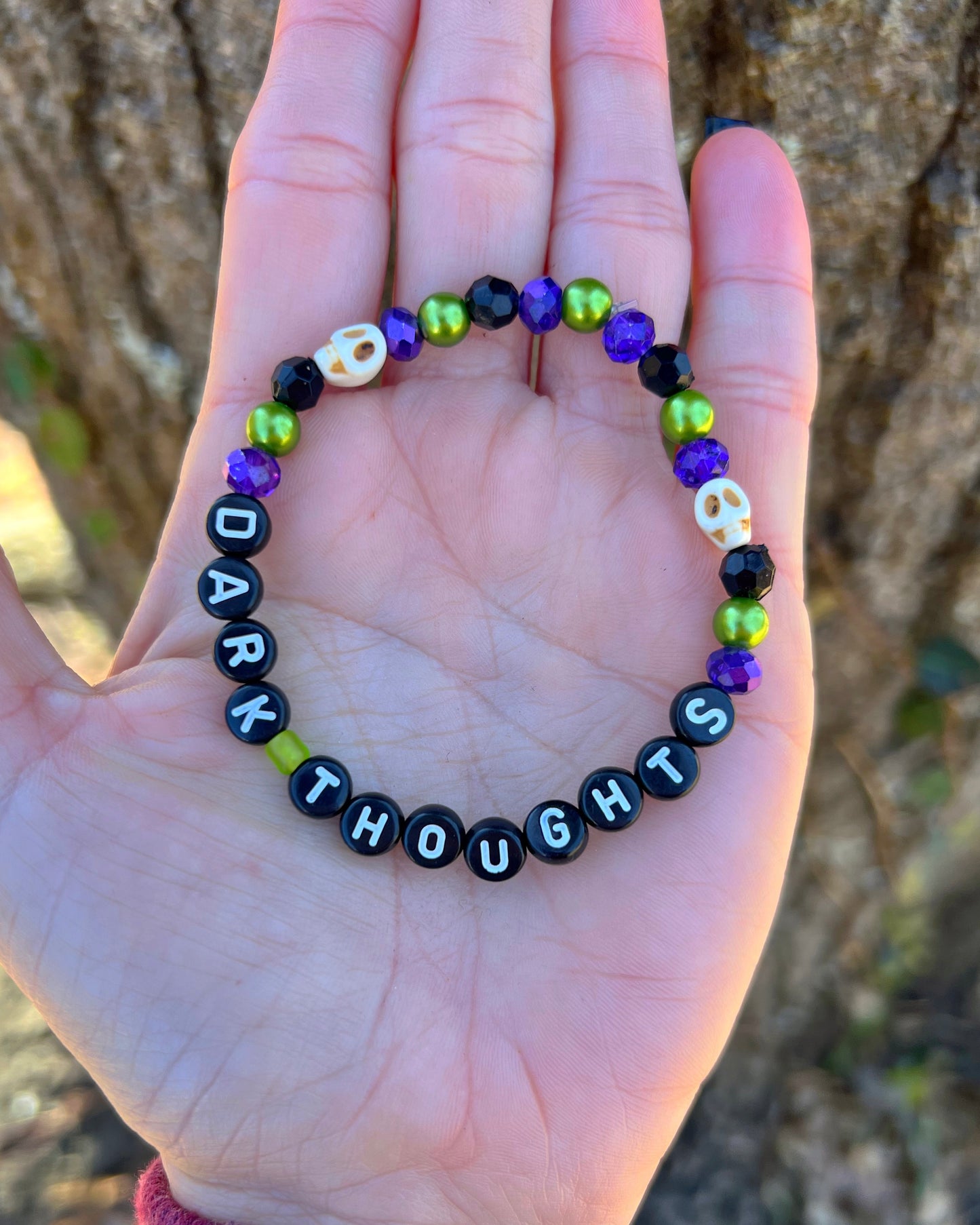 The Funeral Portrait - Dark Thoughts Bracelet