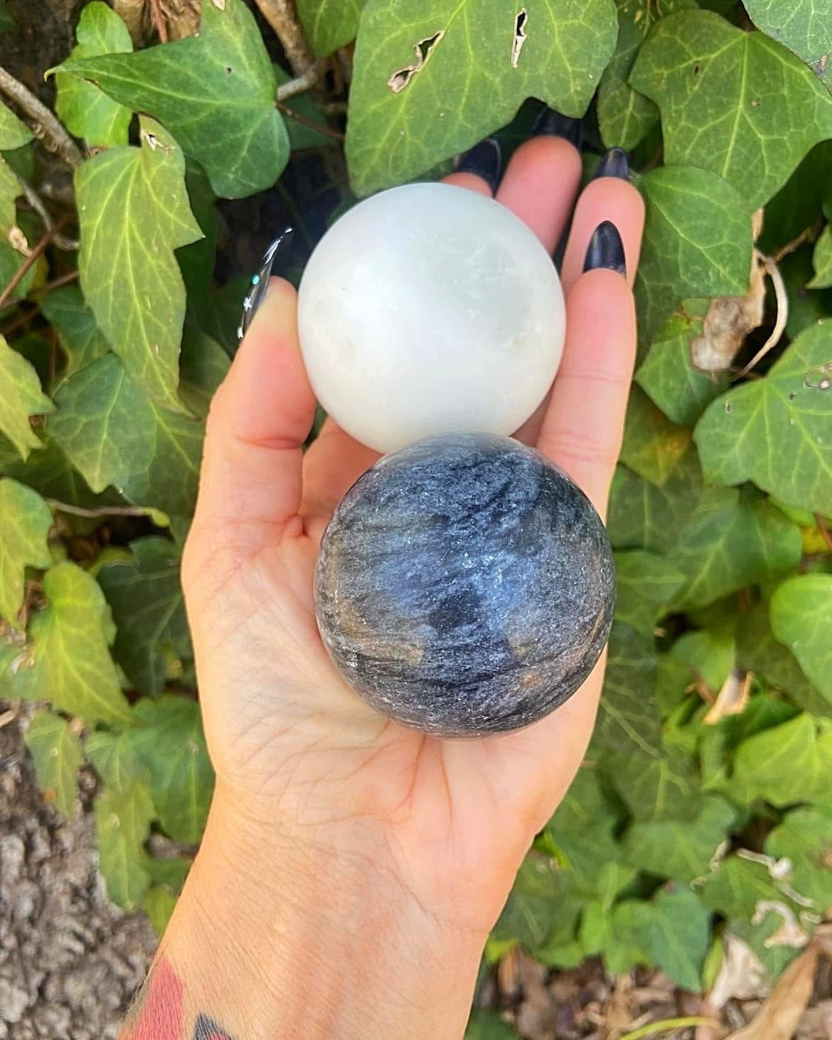 Jade Stone Spheres