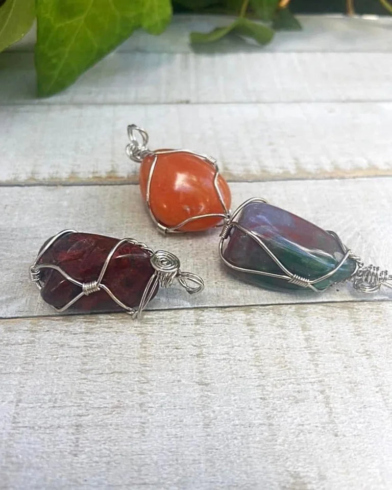 Wire Wrapped Pendants