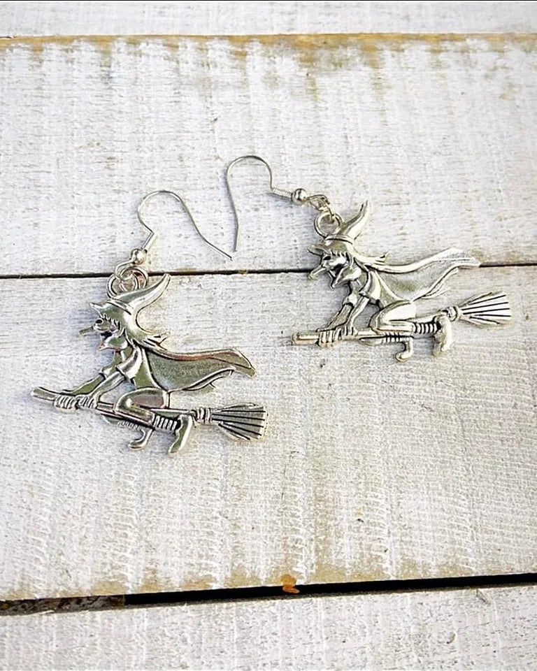 Dangle Witch Earrings