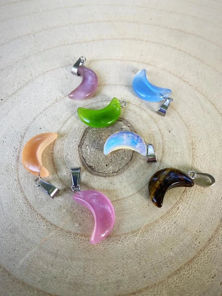 Mini Moon Pendants