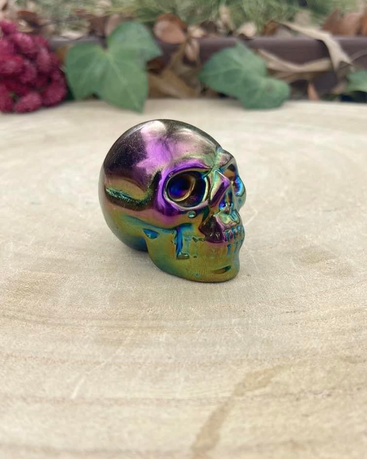 Titanium Aura Skull