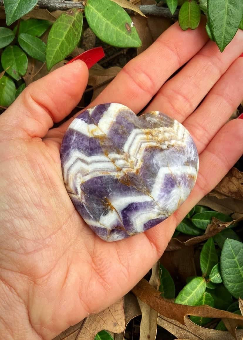 Dream Amethyst Heart
