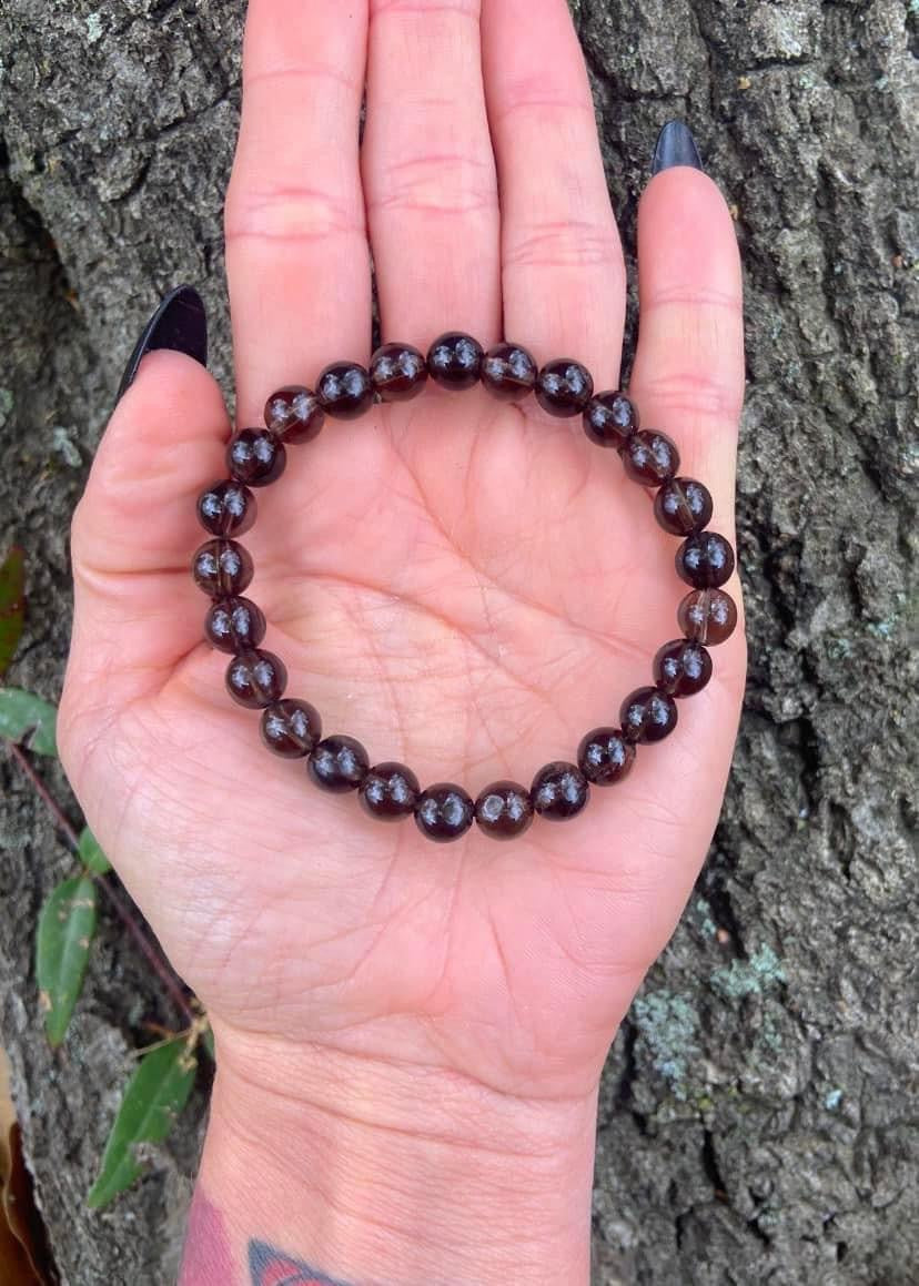 Smoky Quartz Bracelets 8mm