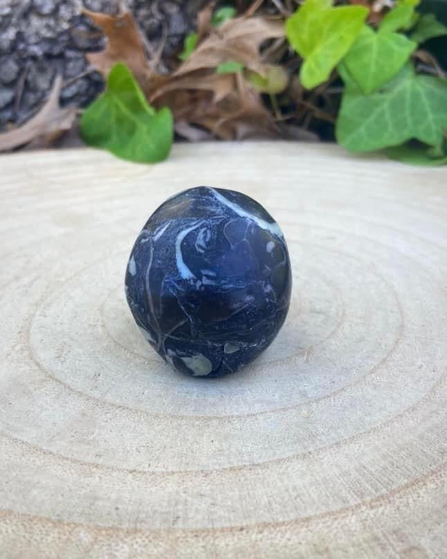 Zebra Jasper Skull