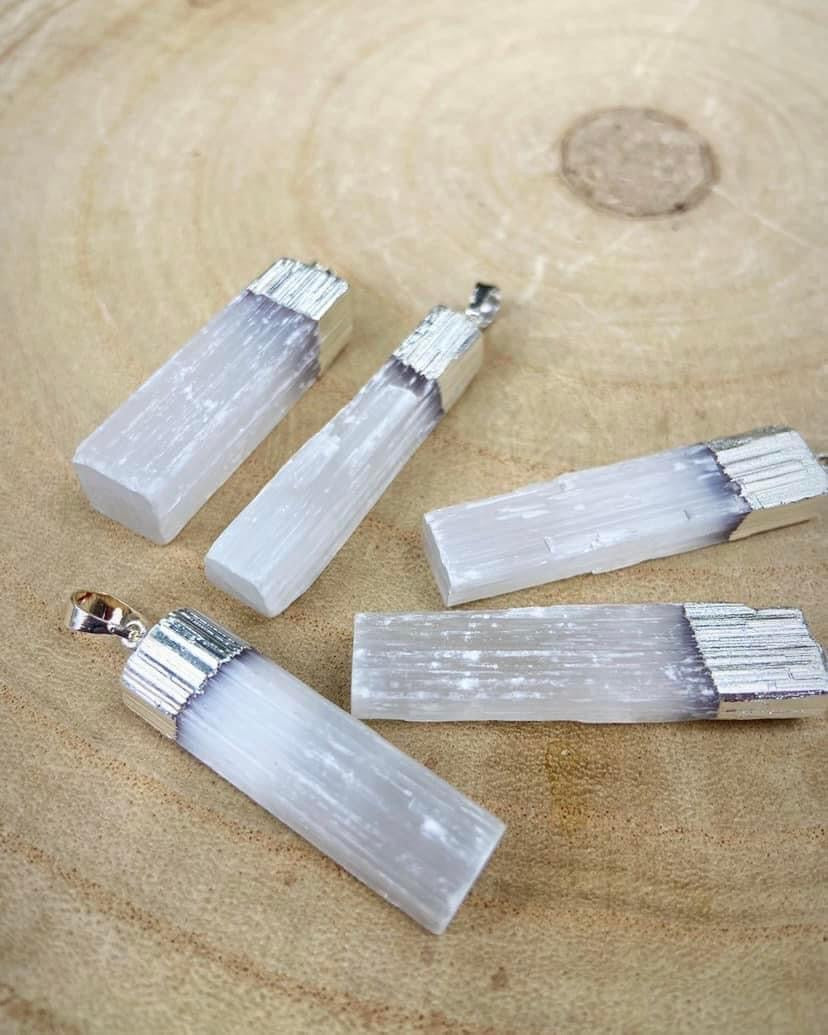 Satin Spar Pendants