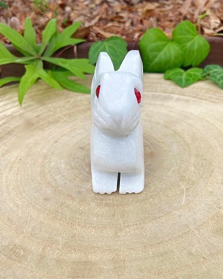 White Jade Bunny