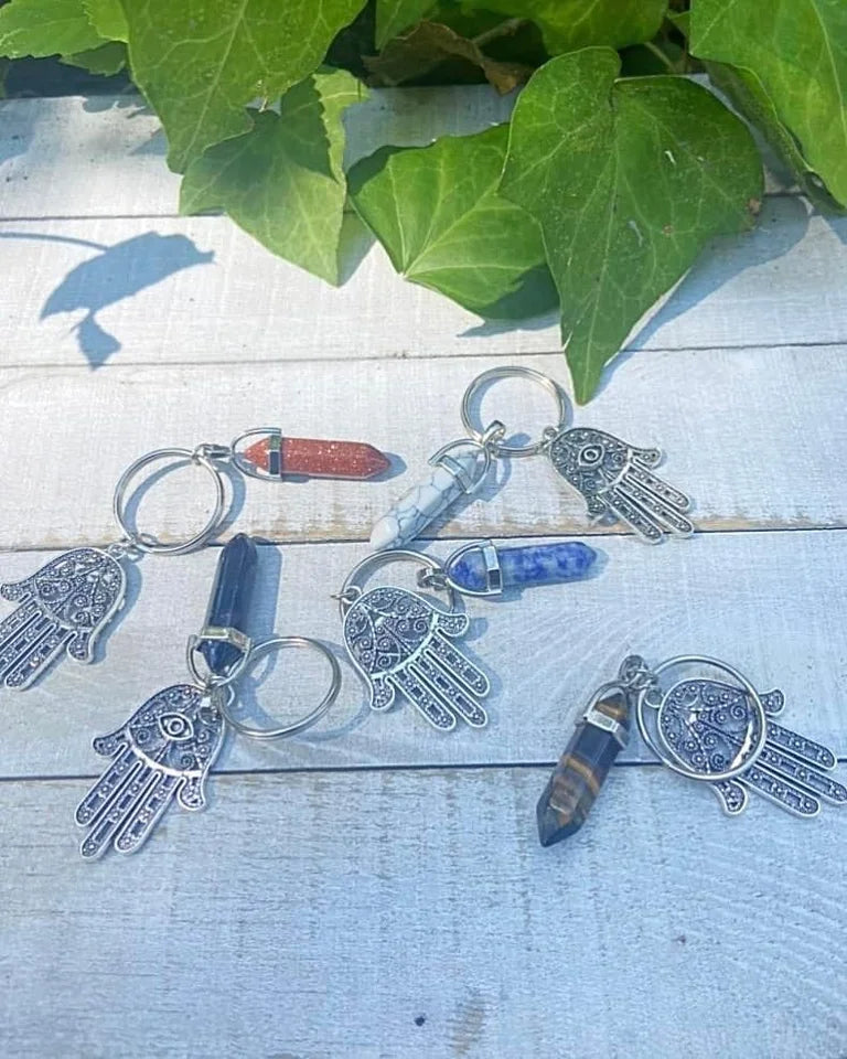 Hamsa Pencil Point Keychains