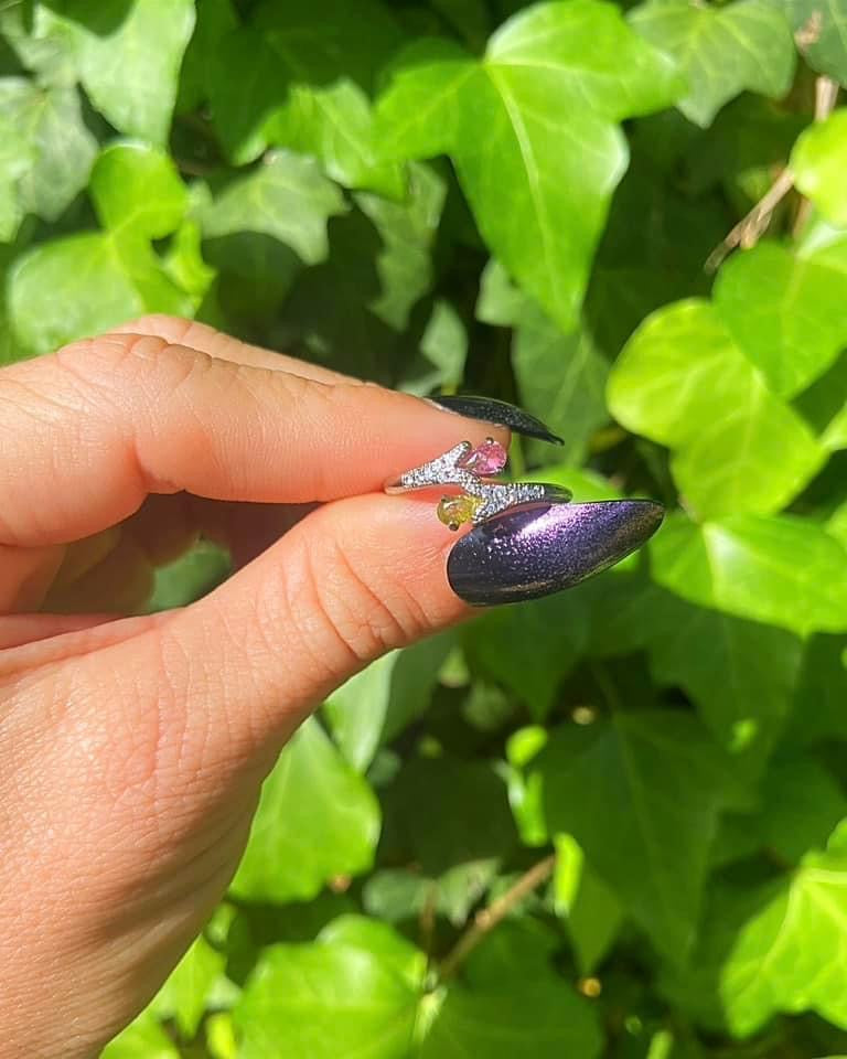 Mixed Tourmaline Rings