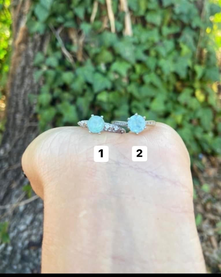 Aquamarine Rings