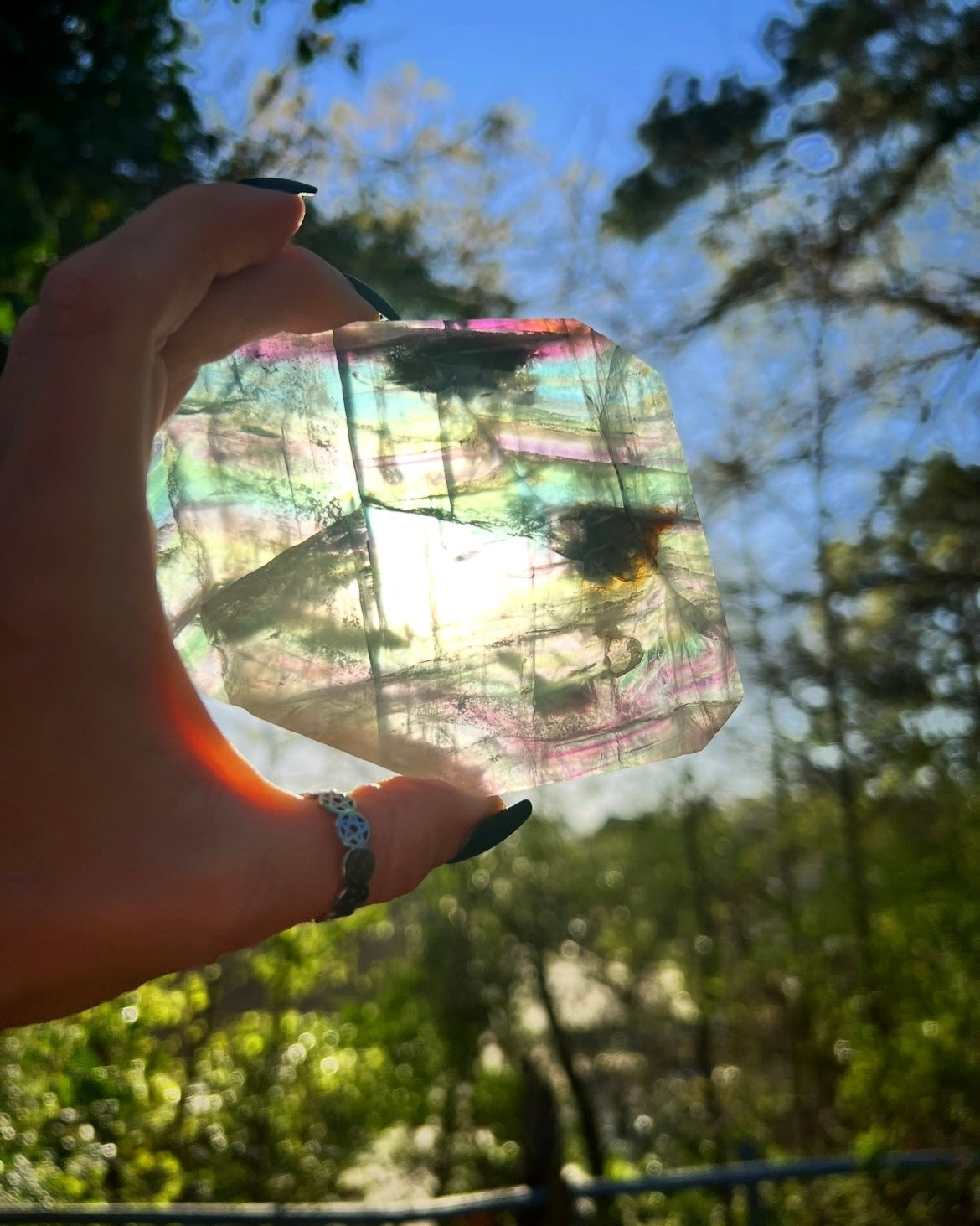 Fluorite Slab