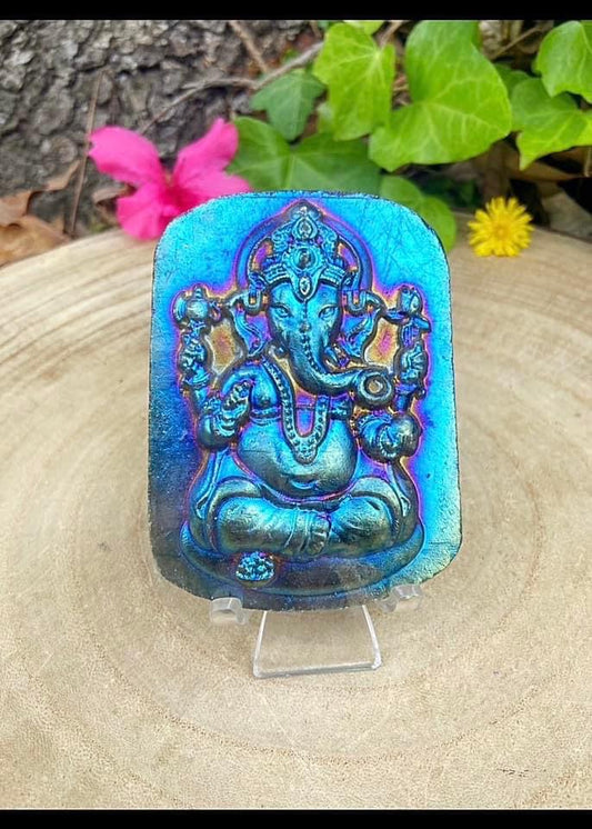 Aura Labradorite Ganesha