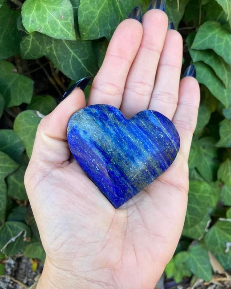 Lapis Lazuli Heart