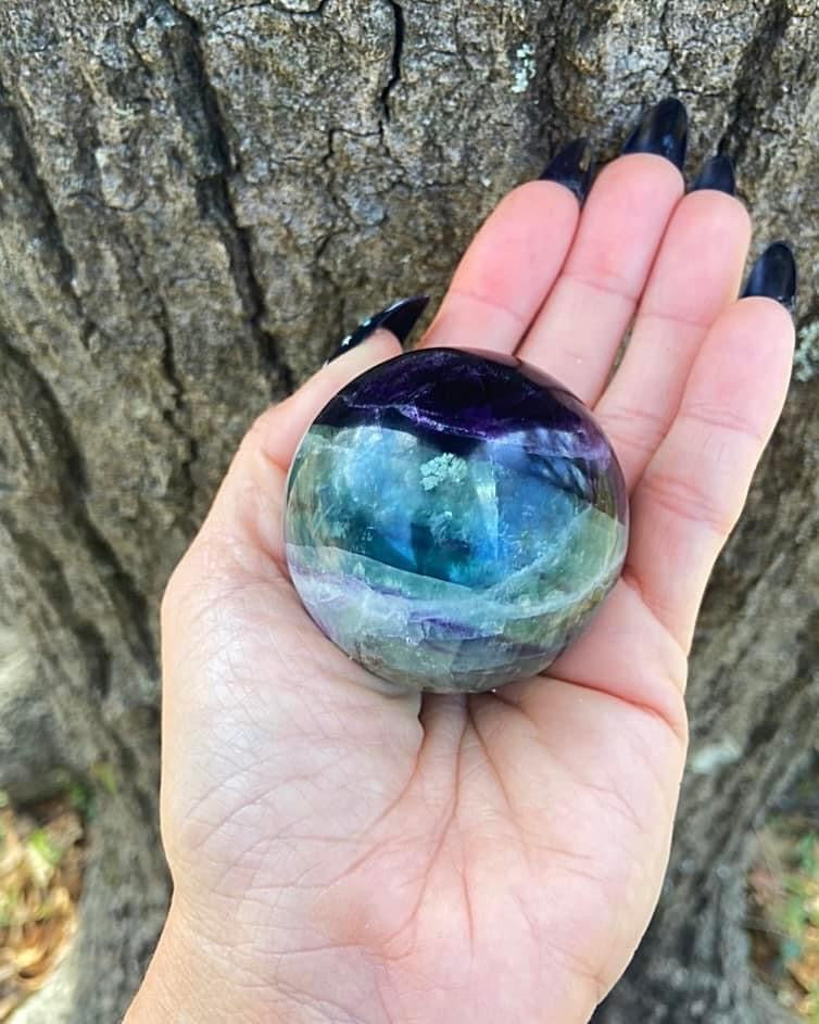 Fluorite Sphere