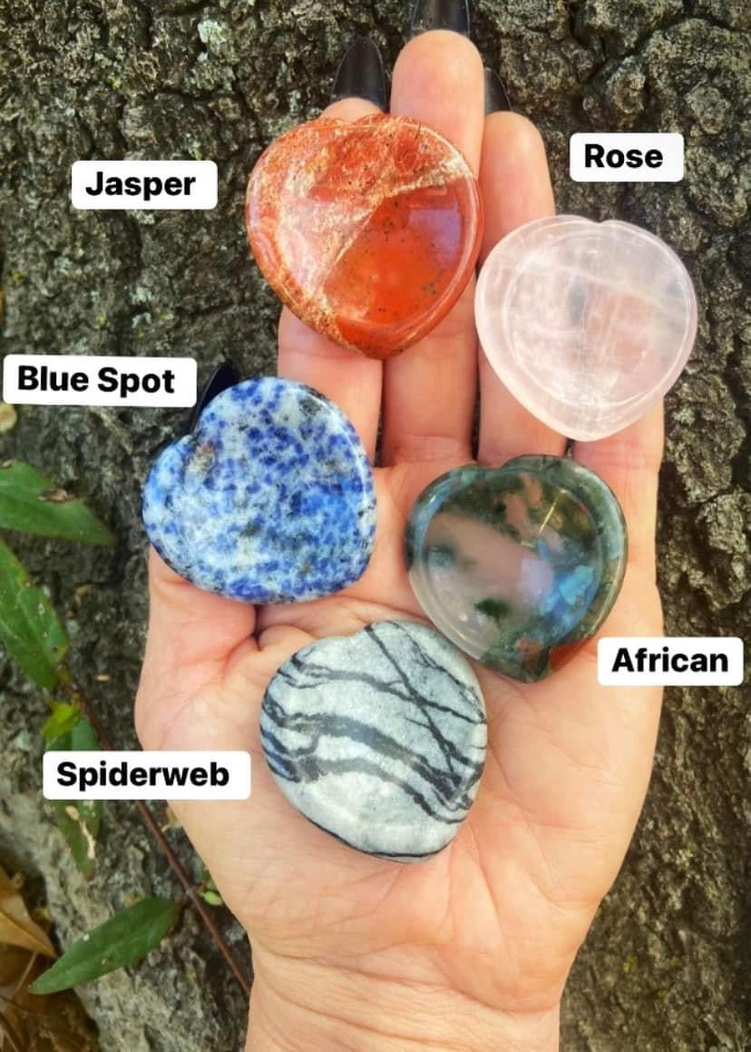 Heart Worry Stones