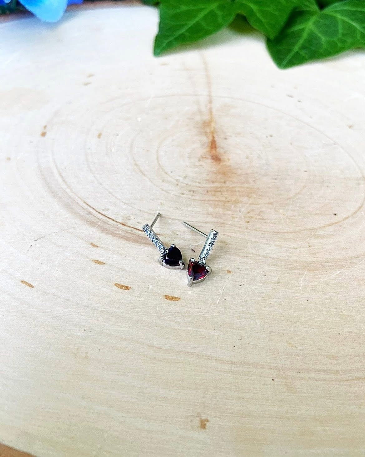 Garnet Earrings