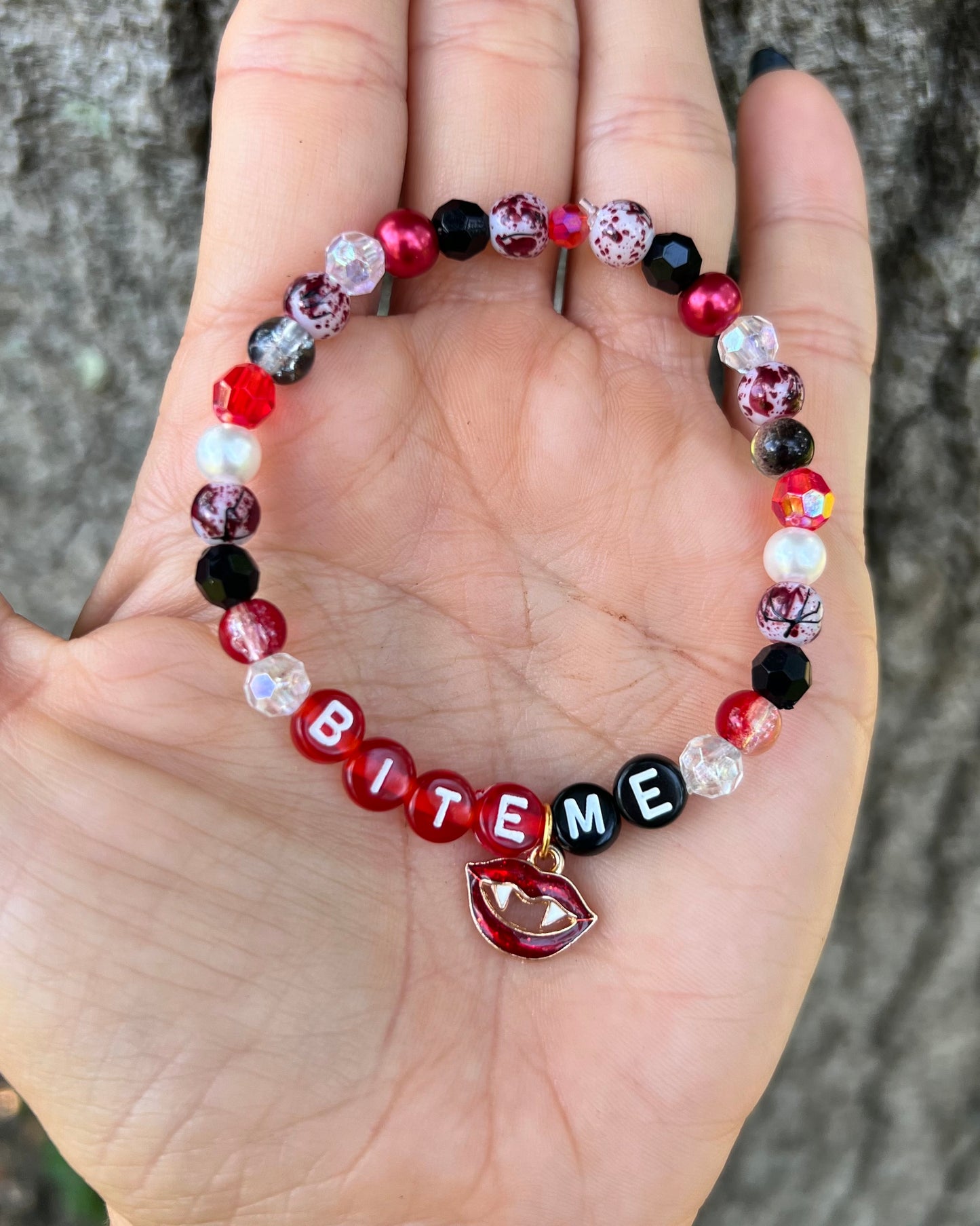 Vampire Bite Me Bracelet