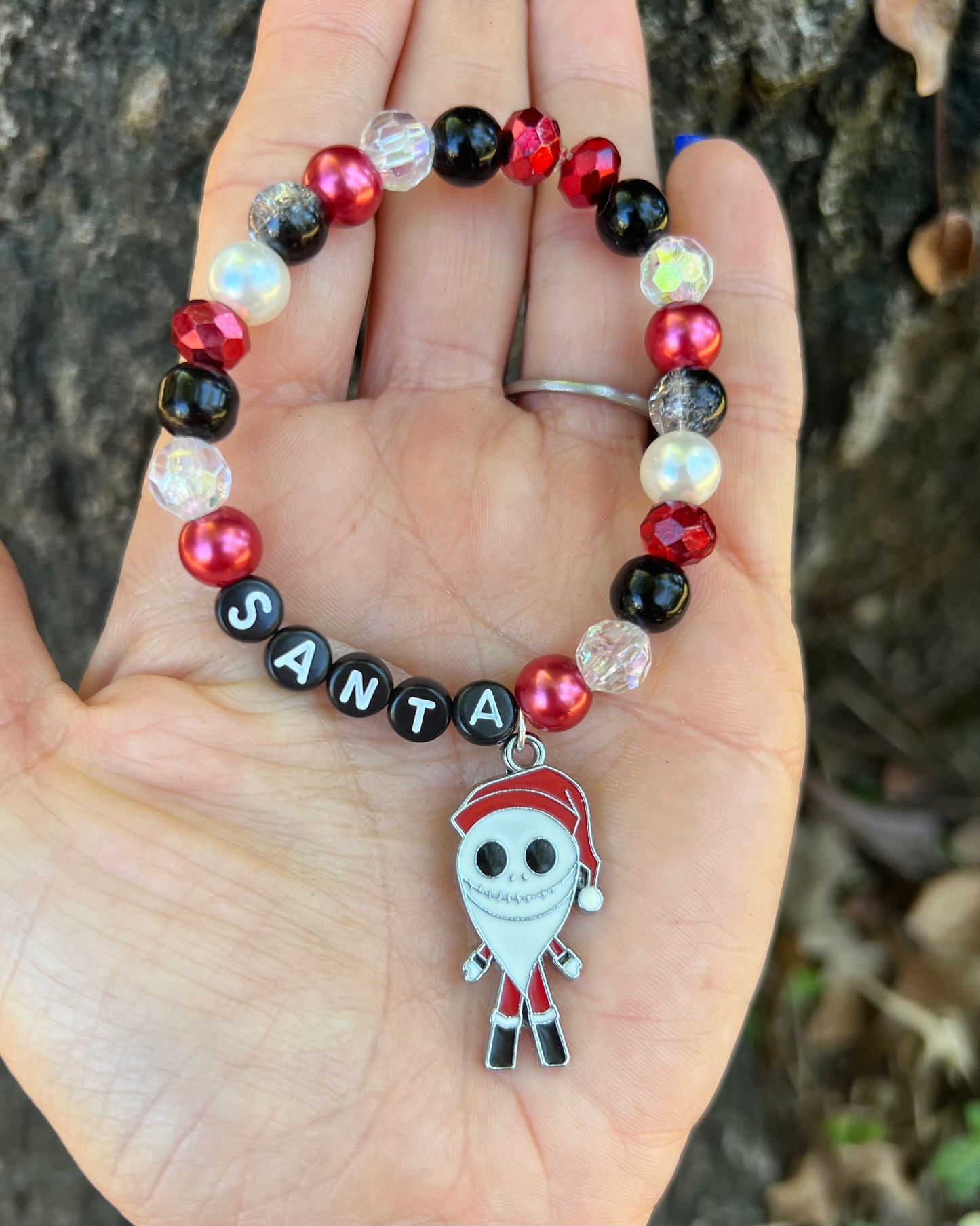 Jack Skellington Santa Bracelet