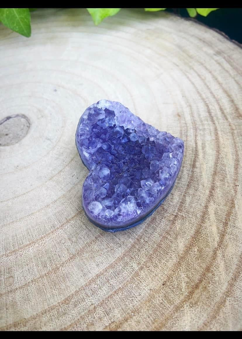 Amethyst Heart