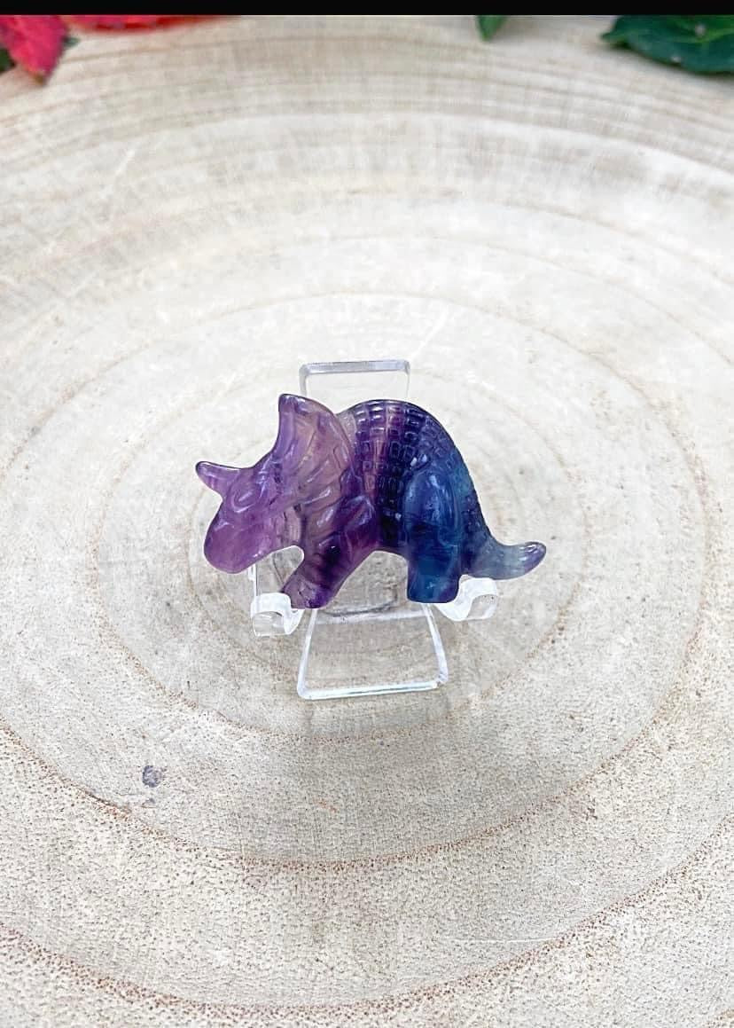 Fluorite Triceratops