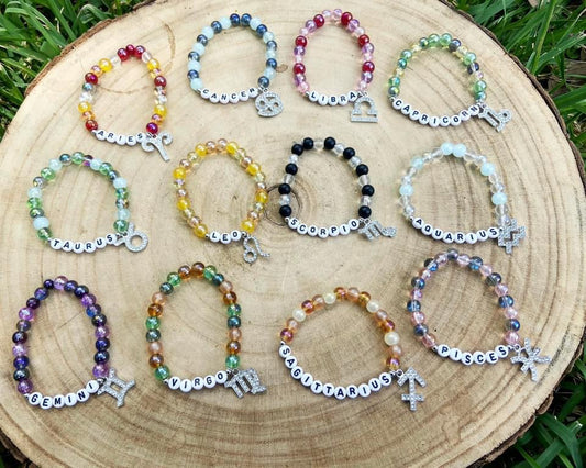 Zodiac Bracelets 8mm