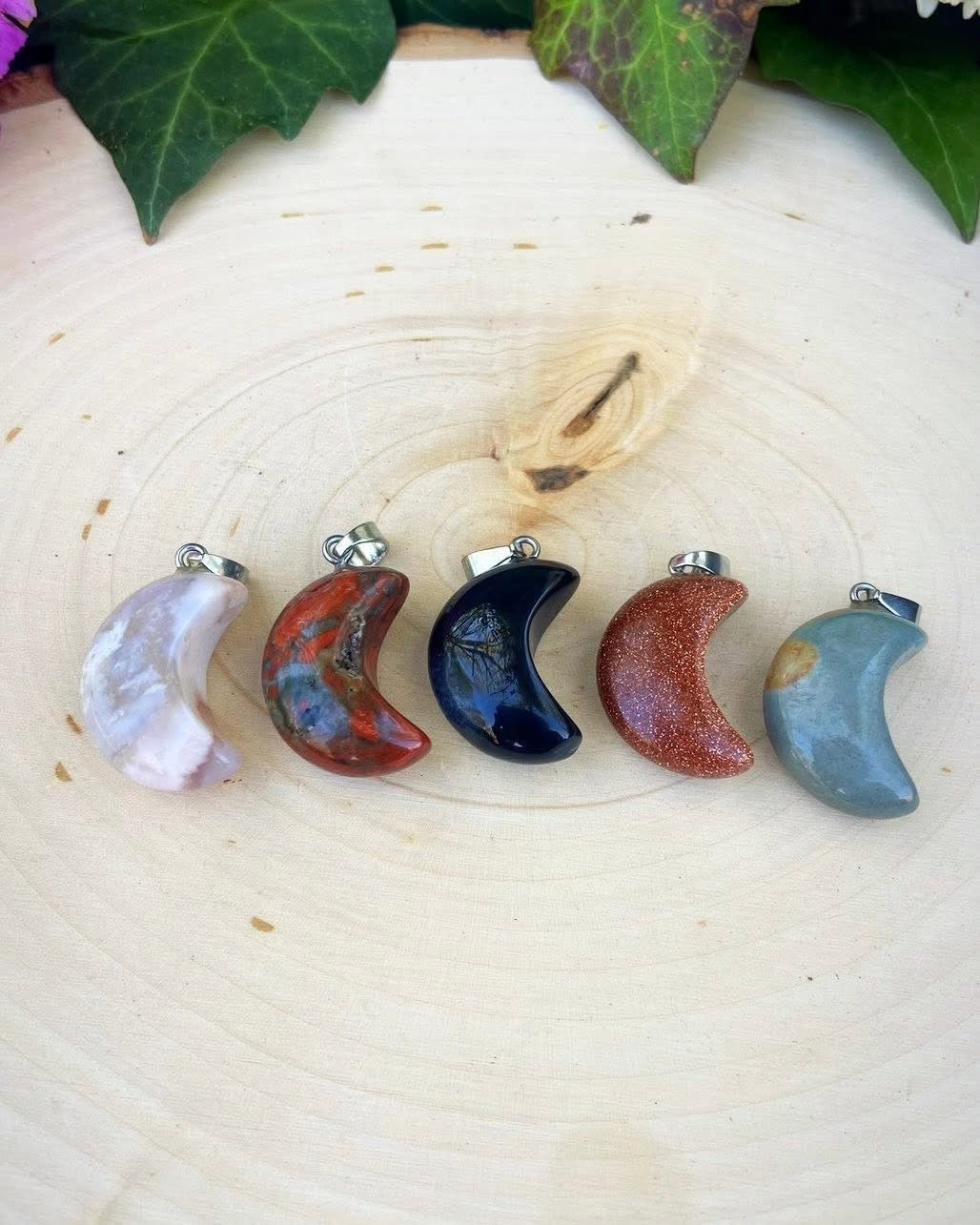 Crescent Moon Pendants
