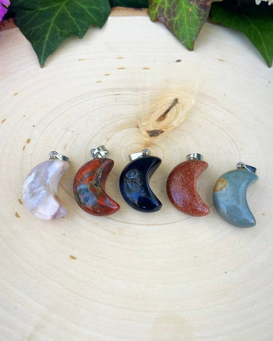 Crescent Moon Pendants