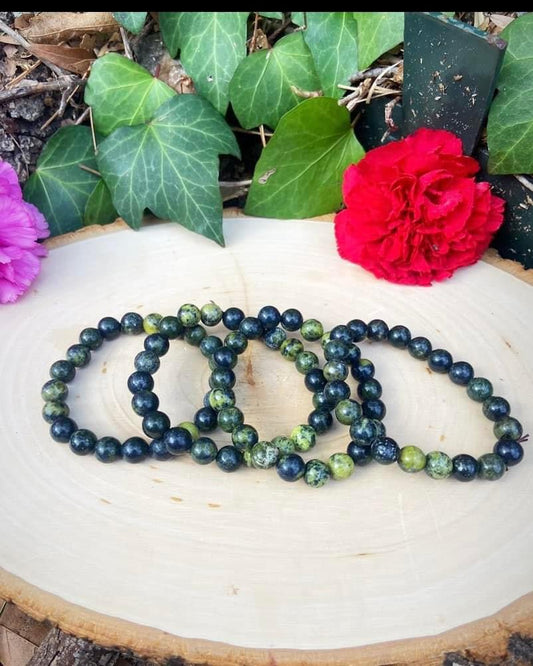 Olive Rock Bracelets 8mm