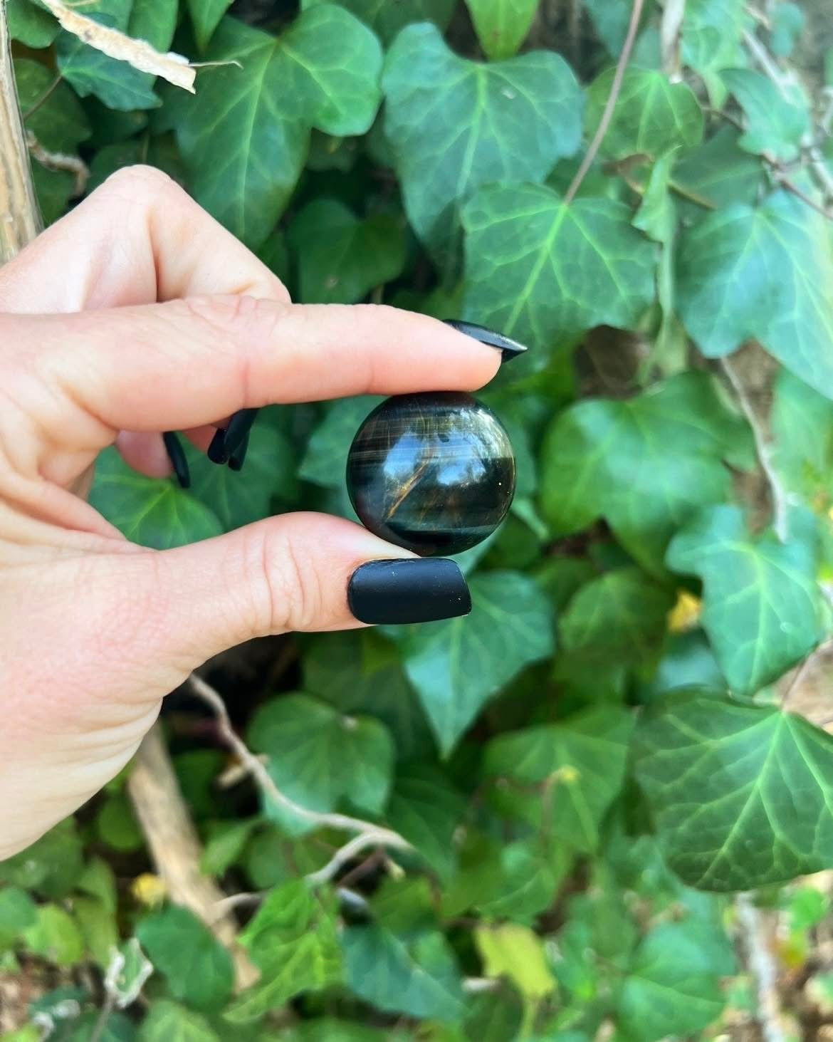 Blue Tiger’s Eye Spheres