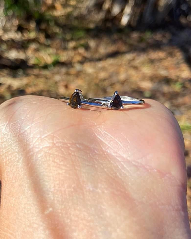 Smoky Quartz Rings