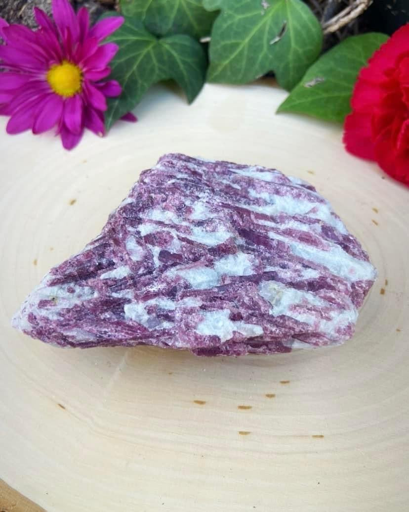 Pink Tourmaline Rough Rock