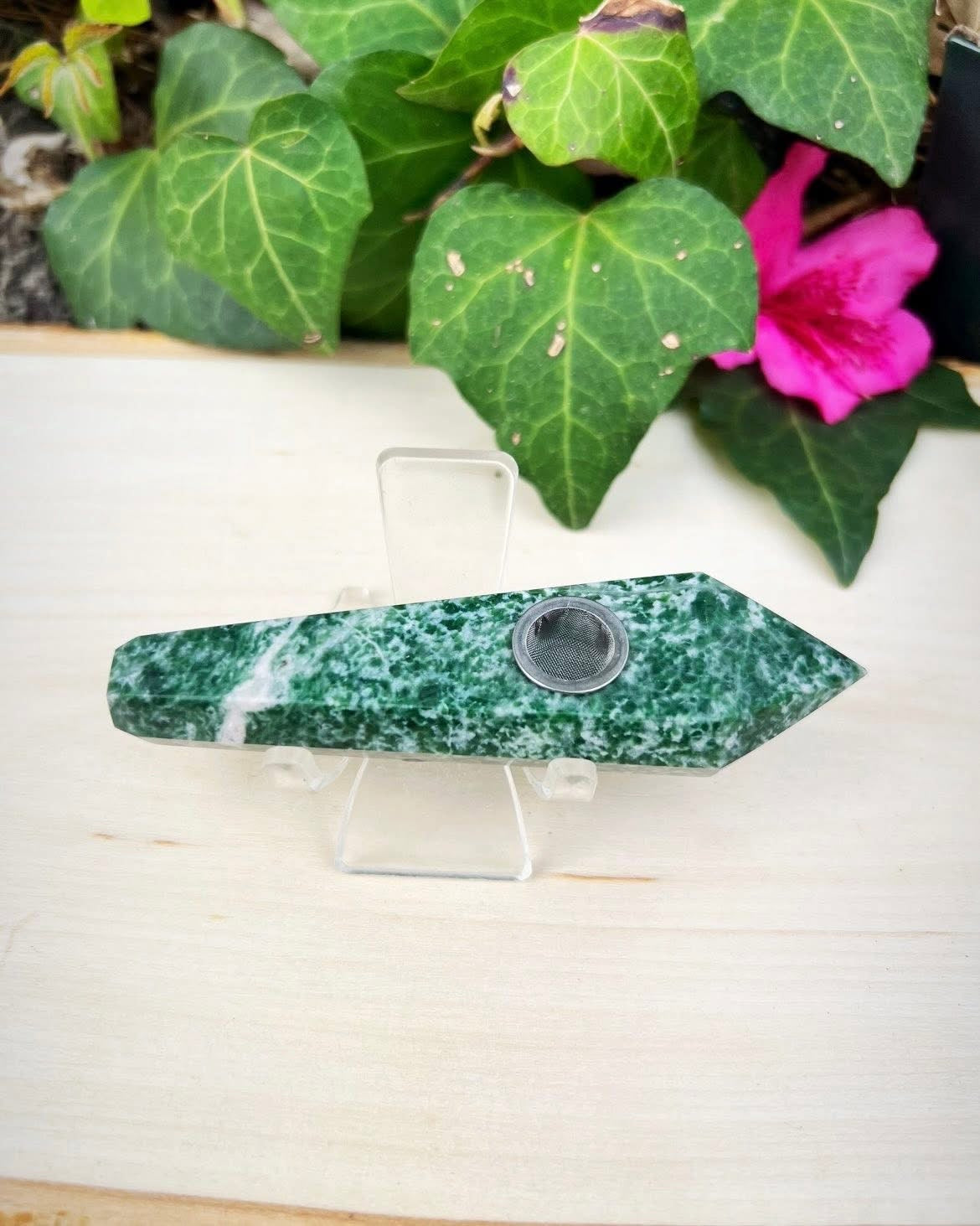 Tree Agate Pipe
