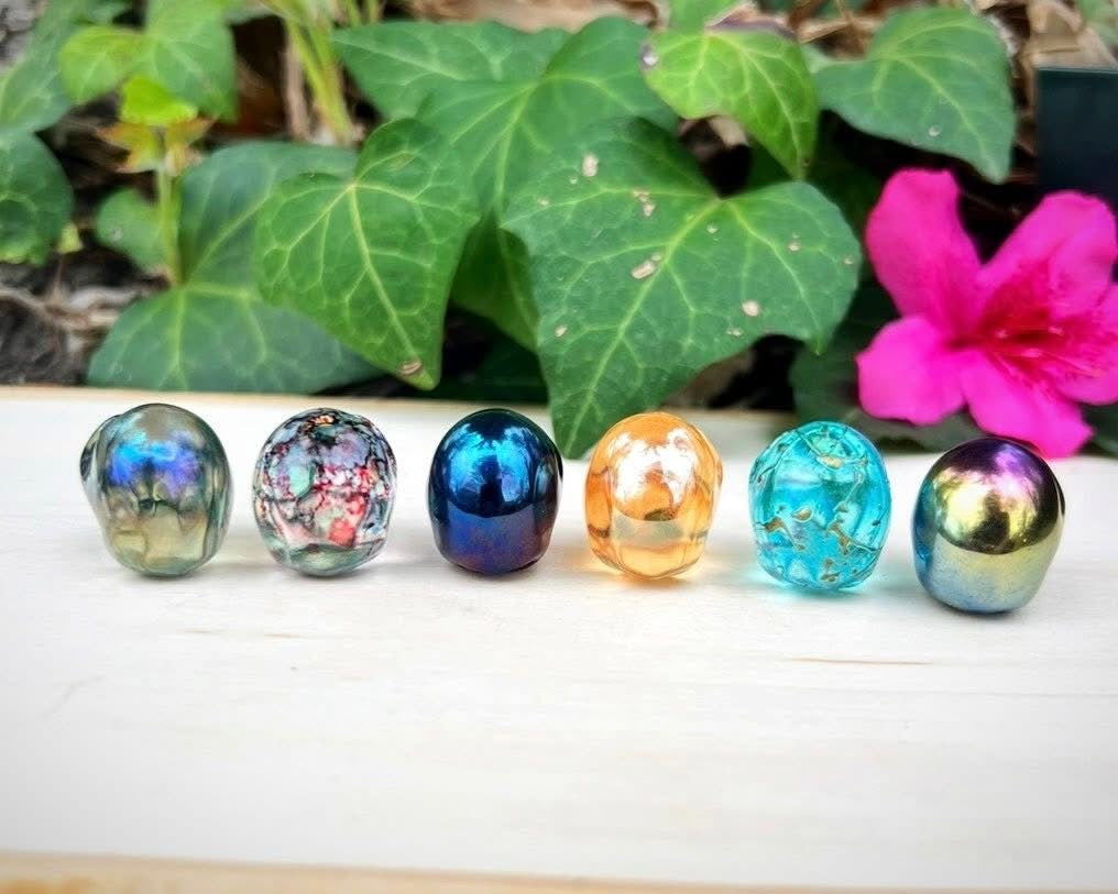 Aura Glass Skulls