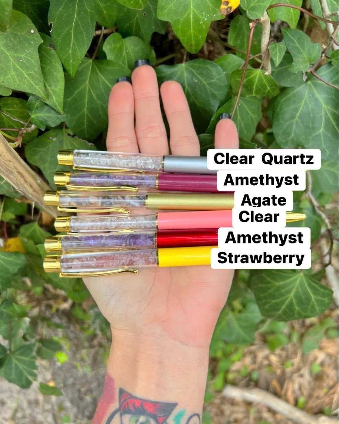 Crystal Chip Pens