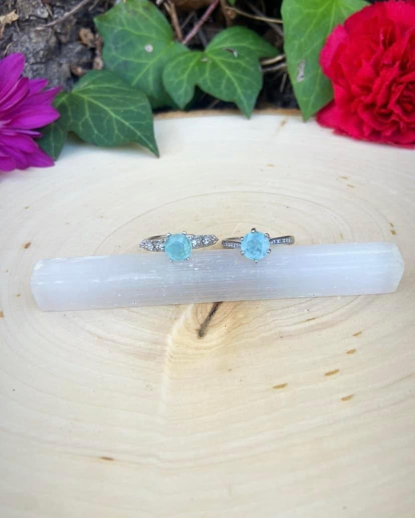 Aquamarine Rings