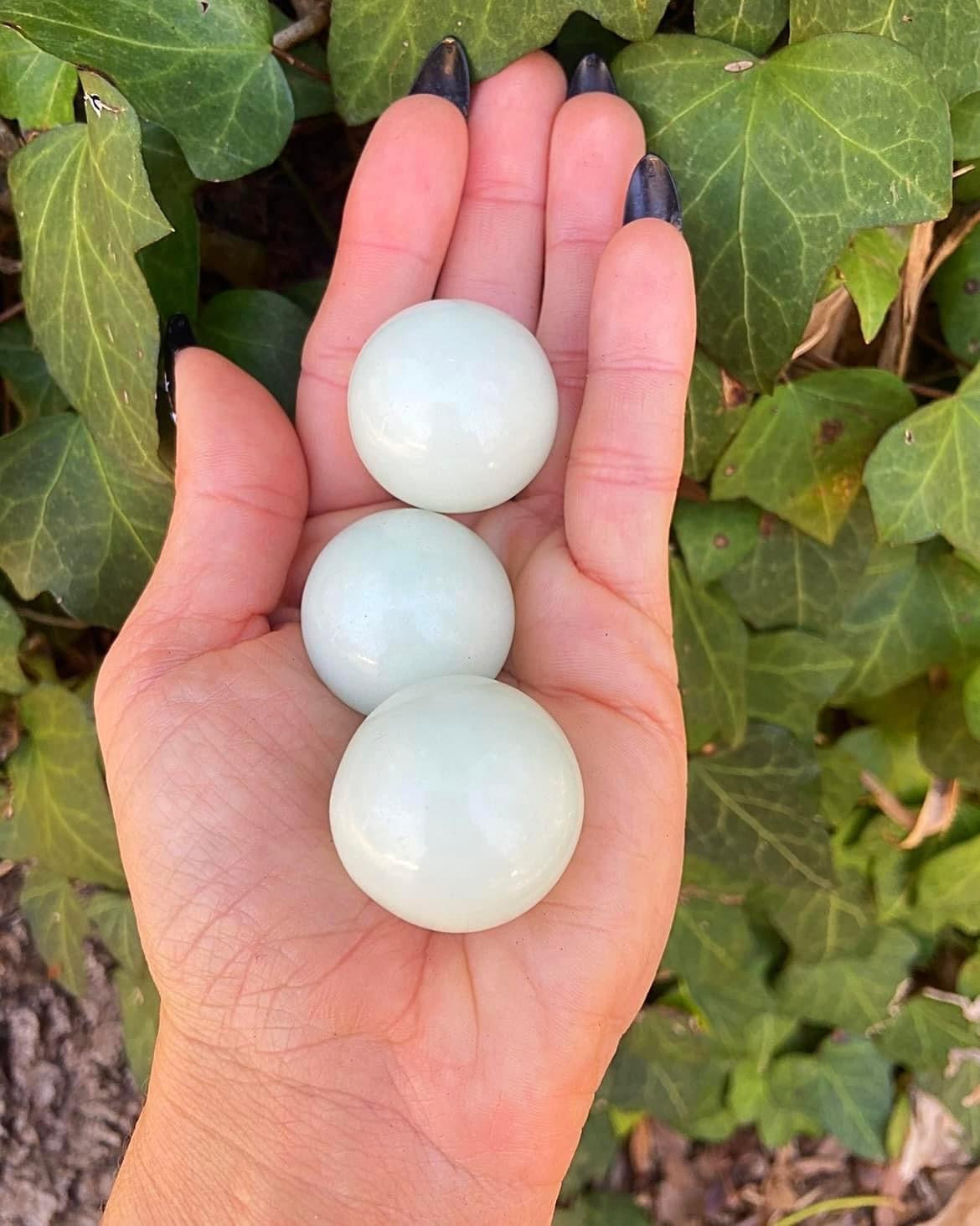 Mini Jade Stone Spheres