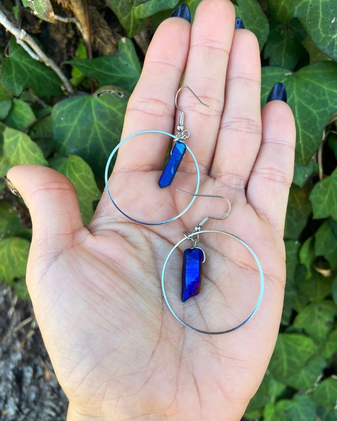 Aura Quartz Earrings