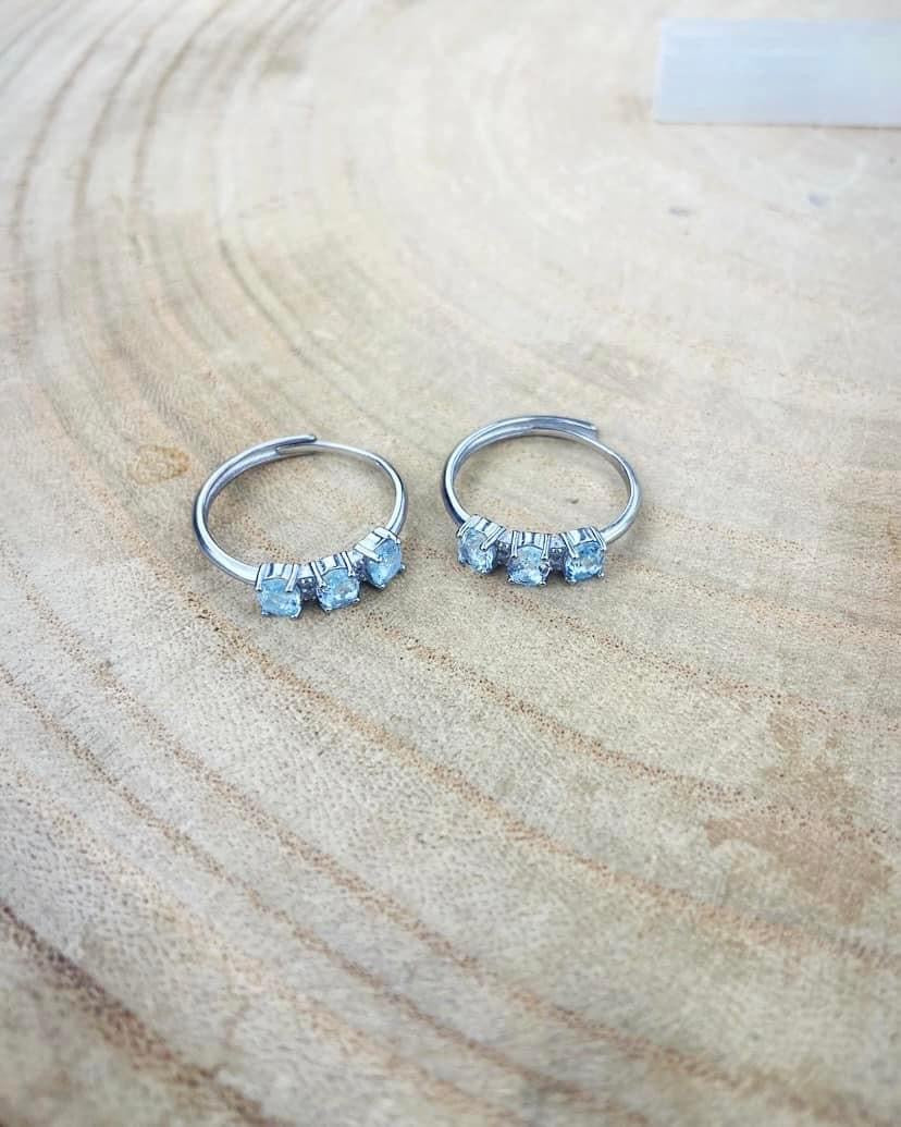 Aquamarine Rings