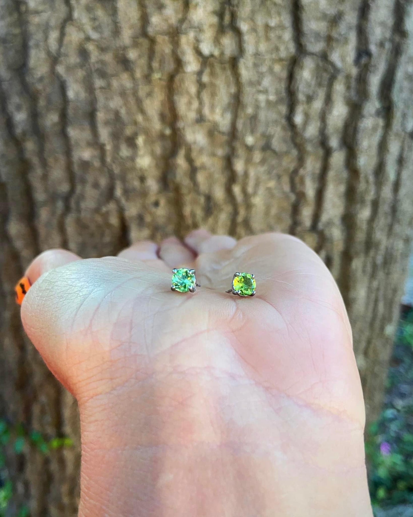 Peridot Earrings