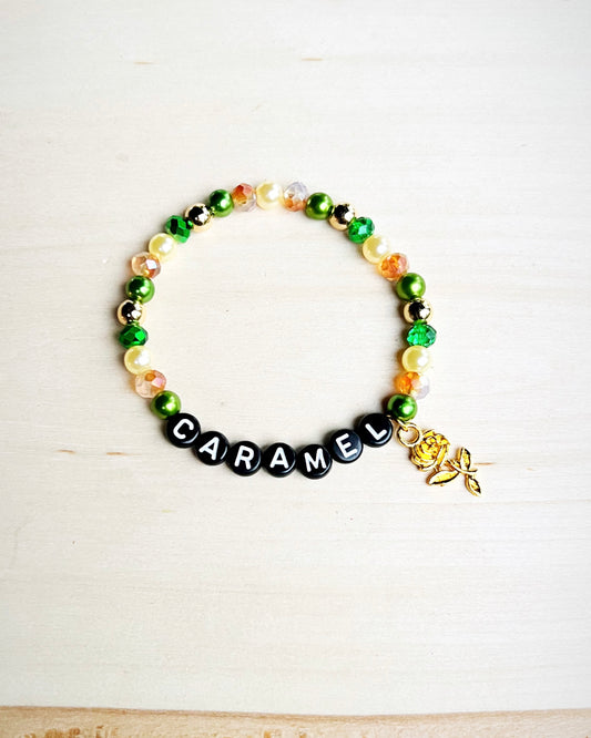 Caramel Rose Bracelet