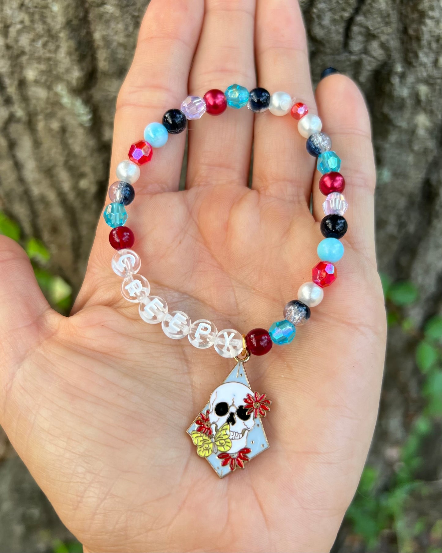 Creepy Skull Bracelet