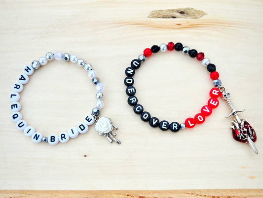 Harlequin Bride, Undercover Love Bracelets