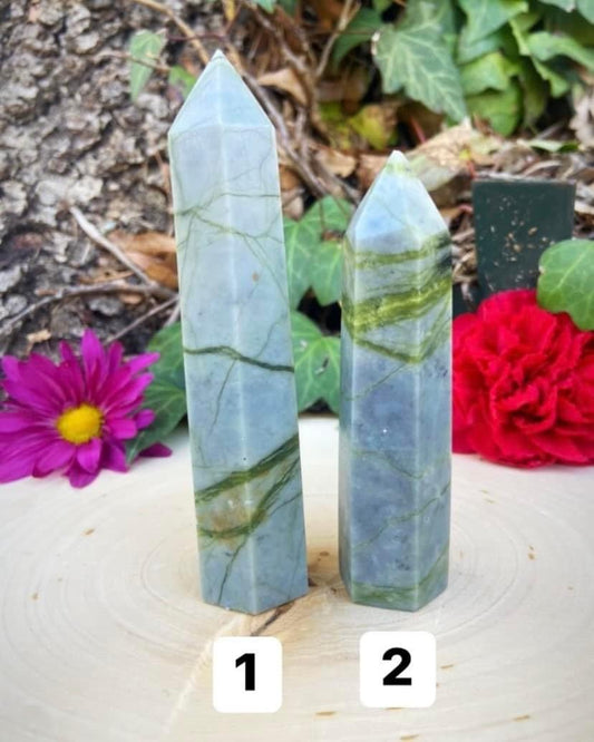 Green Web Jasper Towers