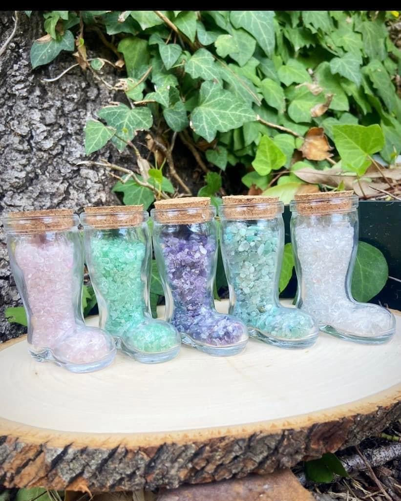 Snow Boot Wish Bottles