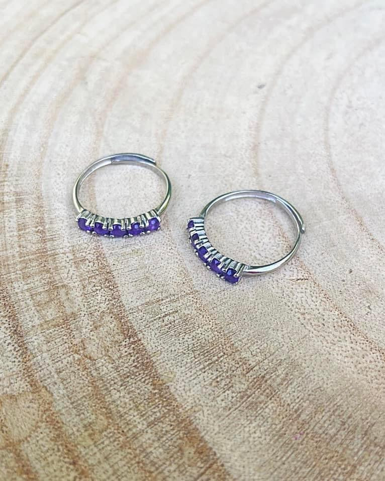 Amethyst Rings