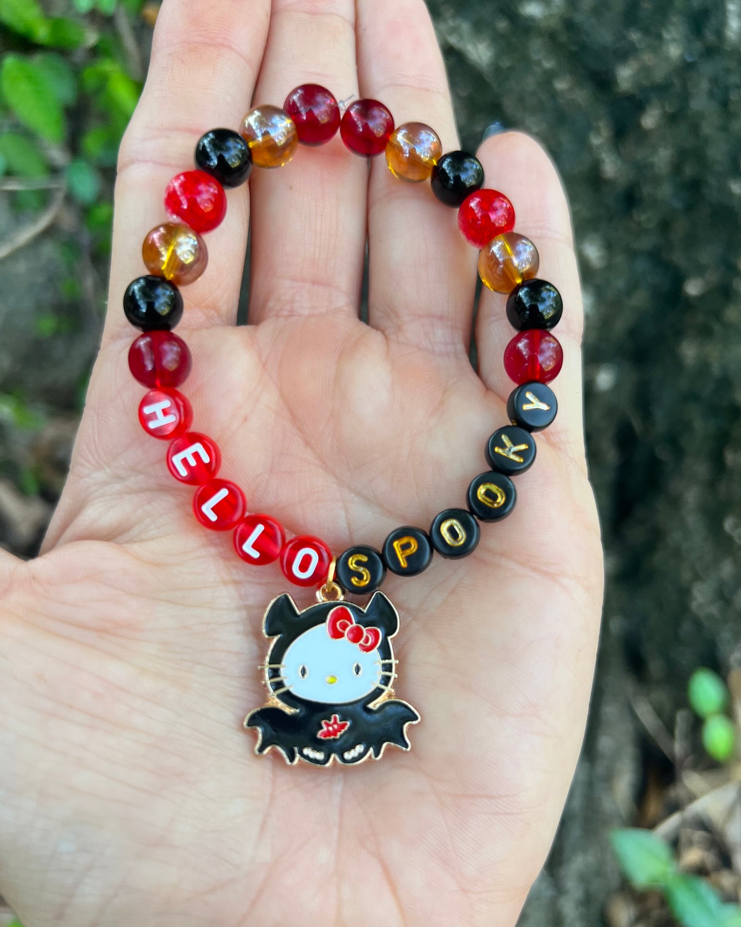 Halloween Hello Kitty Bracelet