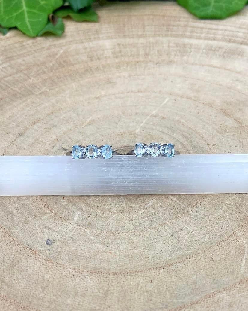 Aquamarine Rings